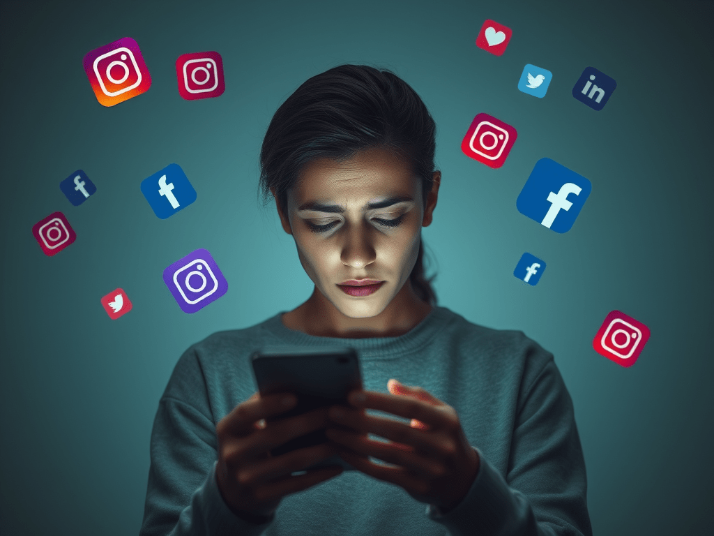 Ansiedad en la era digital: cómo las redes sociales afectan nuestro bienestar&nbsp;mental